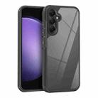 For Samsung Galaxy S23 FE 5G Acrylic+TPU Transparent Shockproof Phone Case(Black) - 1