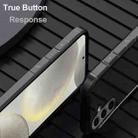 For Samsung Galaxy S23 FE 5G Acrylic+TPU Transparent Shockproof Phone Case(Black) - 3