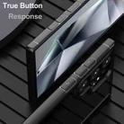 For Samsung Galaxy S25 Ultra 5G Acrylic+TPU Transparent Shockproof Phone Case(Black) - 3