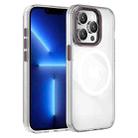 For iPhone 13 Pro Crystal TPU Hybrid PC MagSafe Phone Case(Transparent) - 1