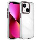 For iPhone 13 Crystal TPU Hybrid PC Phone Case(Transparent) - 1