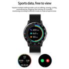 OVSEN H30 1.3 inch Round Color Screen Smart Watch, IP67 Waterproof, Support Sleep Monitoring/Two-way Anti-lost Etc, Silicone Strap Milanese Magnetic Steel Belt(Black) - 4