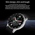 OVSEN H30 1.3 inch Round Color Screen Smart Watch, IP67 Waterproof, Support Sleep Monitoring/Two-way Anti-lost Etc, Silicone Strap Milanese Magnetic Steel Belt(Black) - 16