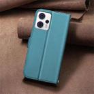 For Motorola Moto G13 4G / G23 4G / G53 5G Square Texture Leather Phone Case(Green) - 3