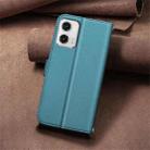 For Motorola Moto G73 5G Square Texture Leather Phone Case(Green) - 3