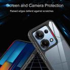 For Redmi Note 13 Pro 4G Acrylic+TPU Transparent Shockproof Phone Case(Black) - 3
