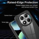 For Redmi Note 14 Pro 4G Acrylic+TPU Transparent Shockproof Phone Case(Black) - 3