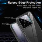 For Xiaomi 14 Acrylic+TPU Transparent Shockproof Phone Case(Black) - 3