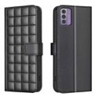 For Nokia G42 / G310 Square Texture Leather Phone Case(Black) - 1