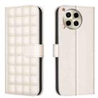 For Tecno Camon 30 5G / 4G Square Texture Leather Phone Case(Beige) - 1