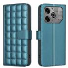 For Tecno Pova 6 / 6 Pro 5G Square Texture Leather Phone Case(Green) - 1