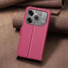 For Tecno Pova 6 / 6 Pro 5G Square Texture Leather Phone Case(Red) - 3