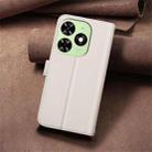 For Tecno Spark Go 2024 / 20C / Pop 8 Square Texture Leather Phone Case(Beige) - 3