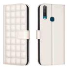 For vivo Y11 / Y15 / Y12 / Y17 Square Texture Leather Phone Case(Beige) - 1