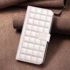 For vivo Y20 Square Texture Leather Phone Case(Beige) - 2