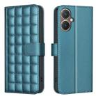 For vivo Y27 4G Square Texture Leather Phone Case(Green) - 1