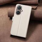 For vivo Y27 4G Square Texture Leather Phone Case(Beige) - 3