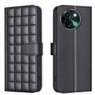 For vivo Y38 5G / Y200i 5G Square Texture Leather Phone Case(Black) - 1