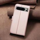 For Google Pixel 8 Pro Square Texture Leather Phone Case(Rose Gold) - 3