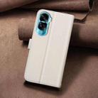 For Honor 90 Lite / X50i Square Texture Leather Phone Case(Beige) - 3