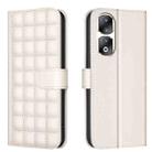 For Honor 90 Pro Square Texture Leather Phone Case(Beige) - 1