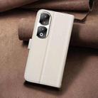 For Honor 90 Pro Square Texture Leather Phone Case(Beige) - 3