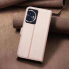 For Honor 100 Square Texture Leather Phone Case(Rose Gold) - 3