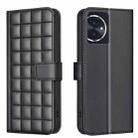 For Honor 100 Square Texture Leather Phone Case(Black) - 1