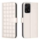 For Honor 200 Lite Global Square Texture Leather Phone Case(Beige) - 1