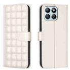 For Honor X8b Square Texture Leather Phone Case(Beige) - 1