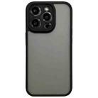 For iPhone 14 Pro TPU Hybrid PC Phone Case(Black) - 1