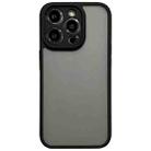 For iPhone 14 Pro Max TPU Hybrid PC Phone Case(Black) - 1