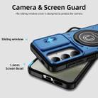 For Samsung Galaxy S24 5G Sliding Camshield TPU Hybrid PC Magnetic Holder Phone Case(Sky Blue) - 3
