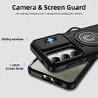 For Samsung Galaxy S23+ 5G Sliding Camshield TPU Hybrid PC Magnetic Holder Phone Case(Black) - 3