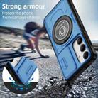 For Samsung Galaxy S24+ 5G Sliding Camshield TPU Hybrid PC Magnetic Holder Phone Case(Sky Blue) - 2