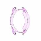 For Samsung Galaxy Watch 3 41mm Transparent TPU Watch Case(Purple) - 1