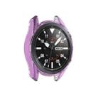 For Samsung Galaxy Watch 3 41mm Transparent TPU Watch Case(Purple) - 2