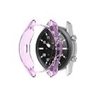 For Samsung Galaxy Watch 3 41mm Transparent TPU Watch Case(Purple) - 3