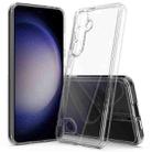 For Samsung Galaxy S25 5G Scratchproof Acrylic TPU Phone Case(Transparent) - 1