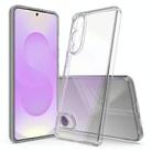 For Samsung Galaxy S25 Edge 5G Scratchproof Acrylic TPU Phone Case(Transparent) - 1