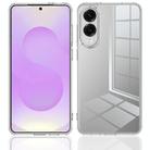 For Samsung Galaxy S25 Edge 5G Scratchproof Acrylic TPU Phone Case(Transparent) - 2