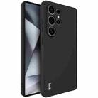 For Samsung Galaxy S25 Ultra 5G imak UC-3 Series Shockproof Frosted TPU Phone Case(Black) - 1