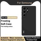 For Samsung Galaxy S25 Ultra 5G imak UC-3 Series Shockproof Frosted TPU Phone Case(Black) - 2