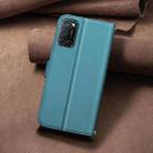 For OPPO A72 / A52 / A92 Square Texture Leather Phone Case(Green) - 3