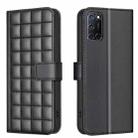 For OPPO A72 / A52 / A92 Square Texture Leather Phone Case(Black) - 1
