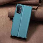 For OPPO A74 5G / A93 5G / A54 5G Square Texture Leather Phone Case(Green) - 3