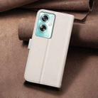 For OPPO A79 5G Square Texture Leather Phone Case(Beige) - 3
