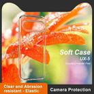 For Google Pixel 9 IMAK UX-5 Series Transparent Shockproof TPU Protective Phone Case(Transparent  Black) - 3