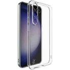 For Samsung Galaxy S24 FE 5G imak UX-5 Series Super Slim Transparent Shockproof TPU Protective Case(Transparent) - 1