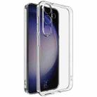 For Samsung Galaxy S25 5G imak UX-5 Series Super Slim Transparent Shockproof TPU Protective Case(Transparent) - 1